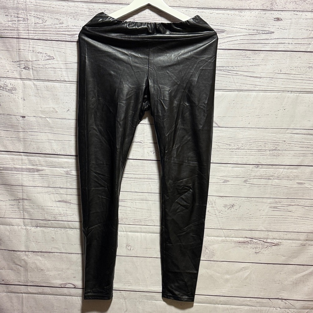 Wilfred free faux leather pull on leggings